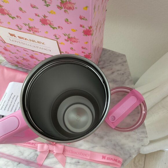 🎀 STANLEY x LoveShackFancy Quencher H2.0 Flowstate Tumbler 40oz Ibiza Sunset - Picture 7 of 12